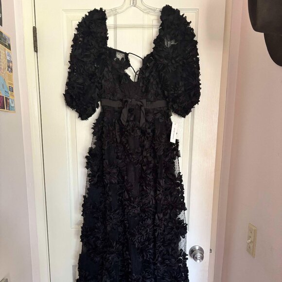 For Love And Lemons Dresses & Skirts - For Love & Lemons Astrid Maxi Dress (Black)